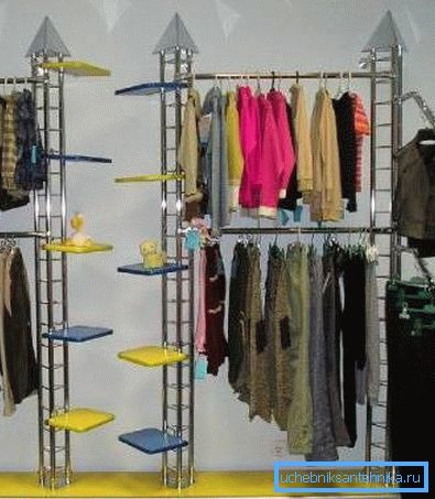 Furniture fittings and chrome pipe to create commercial equipment