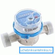 Mechanical heat metering device Mechanical heat metering device