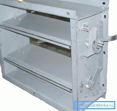 Mechanics of multi-blade shutter.