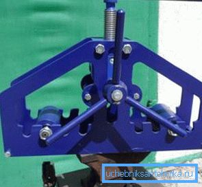 The mechanism for the bending of profile pipes The mechanism for the bending of profile pipes