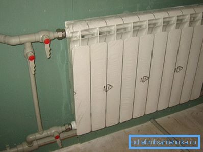 Connection points need to be equipped with valves Connection points need to be equipped with valves