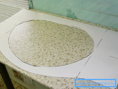 Place under the sink on the countertop Place under the sink on the countertop