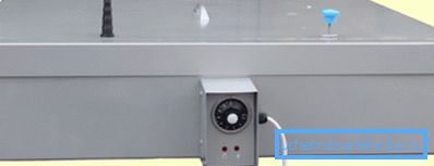 Metal tank with heated shower to the country Metal tank with heated shower to the country