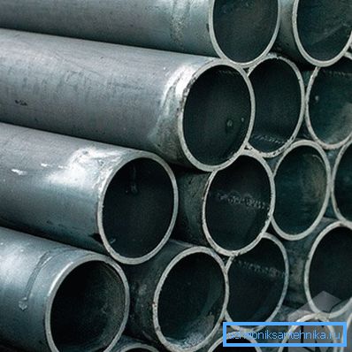 Metal welded pipes DU 15