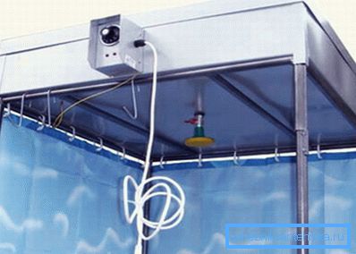 Metal tank with heating element Metal tank with heating element
