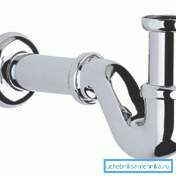 Metal siphon Metal siphon