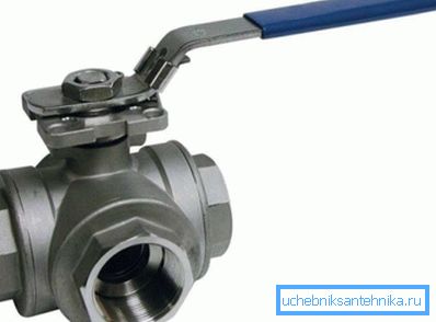 Metal three-way faucet Metal three-way faucet