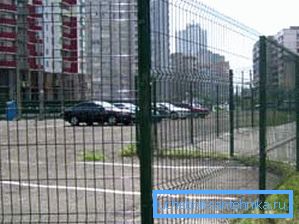 Metal fence