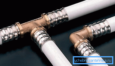 Metal-plastic is a very reliable material, and leaks most often occur precisely at the joints.