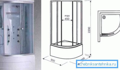 Minimally comfortable dimensions of the booth Minimally comfortable dimensions of the booth