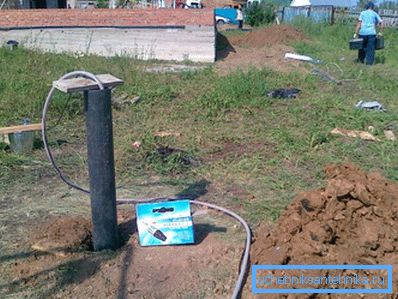 Many communities receive clean water from wells. Many communities receive clean water from wells.