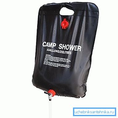 Mobile shower bag Mobile shower bag