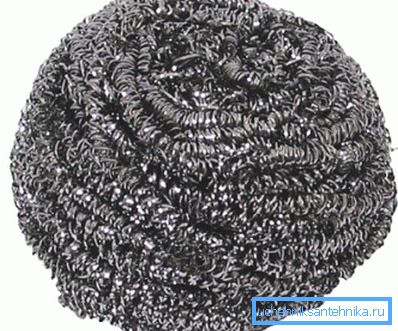 The bast from stainless shavings can quite become a heating element for a copper.