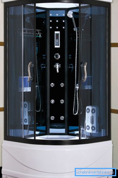 Model with hydromassage, ventilation and other nice additions Model with hydromassage, ventilation and other nice additions