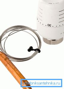 Model with remote temperature sensor Model with remote temperature sensor
