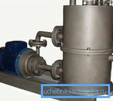 Module station for cleaning fuel oil. Module station for cleaning fuel oil.