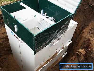 1157 Installation of a septic tank Yunilos
