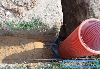 1221 Installation of a drainage well