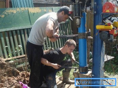 Installation of the casing is an essential element of the drilling process Installation of the casing is an essential element of the drilling process