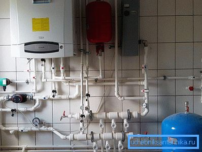 Installation of heating from polypropylene pipes Installation of heating from polypropylene pipes