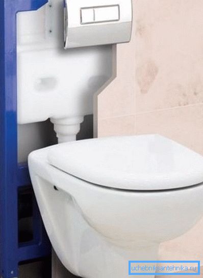 Installing a suspended toilet bowl is a more difficult task. Installing a suspended toilet bowl is a more difficult task.