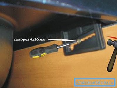 Installation of standard hardware. Installation of standard hardware.