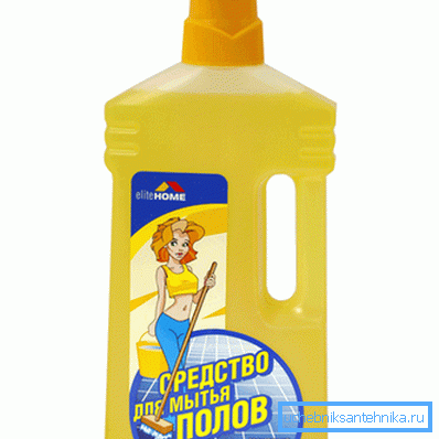 It is better to wash the floors not just with water, but with a special compound. It is better to wash the floors not just with water, but with a special compound.