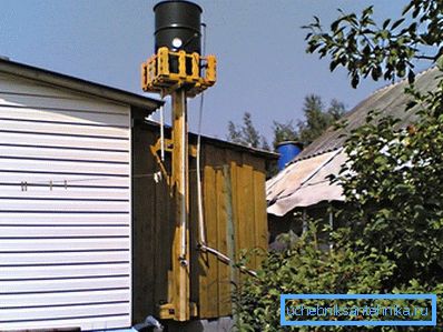 At dachas, however, the usual blackened barrel is often used to heat water. At dachas, however, the usual blackened barrel is often used to heat water.