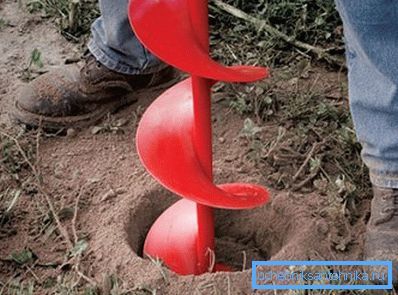 In the photo - a classic factory auger. In the photo - a classic factory auger.