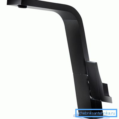 The photo is a contactless crane, made in a minimalist style.