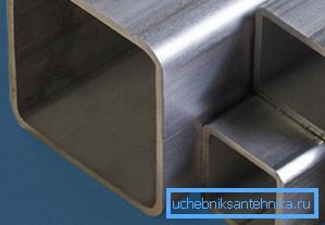 In the photo: due to its shape, such pipes are very convenient in operation and provide the highest indicators of strength and resistance to deformation effects