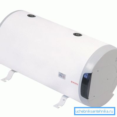 In the photo - a boiler of indirect heating of OKSV 200 NTR