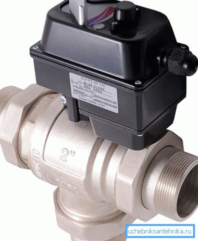 In the photo: an electromechanical control unit - a great solution for increased comfort. In the photo: an electromechanical control unit - a great solution for increased comfort.