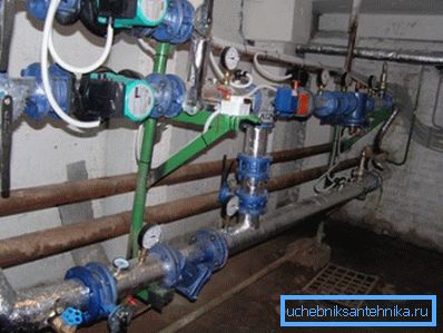 In the photo - elevator heating node In the photo - elevator heating node