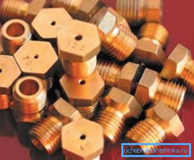 In the photo - nozzles for the boiler In the photo - nozzles for the boiler