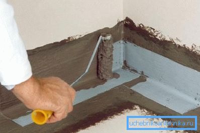 In the photo - do-it-yourself shower cabin waterproofing using special materials In the photo - do-it-yourself shower cabin waterproofing using special materials