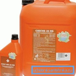 In the photo - chemical reagents for cleaning the heating system In the photo - chemical reagents for cleaning the heating system
