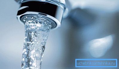 In the photo: good pressure is a prerequisite for quality water supply. In the photo: good pressure is a prerequisite for quality water supply.