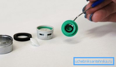 In the photo - is the process of installing a new ring to change the flow In the photo - is the process of installing a new ring to change the flow