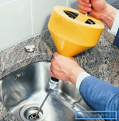 In the photo - the use of sanitary cable In the photo - the use of sanitary cable