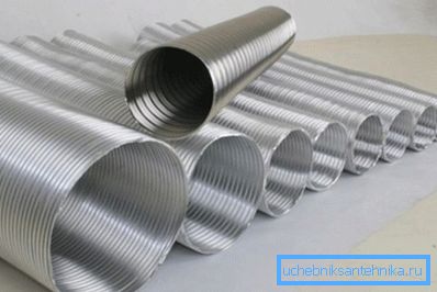 On a photo - products of various diameter