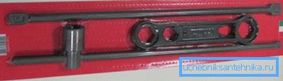 In the photo - a key for radiators
