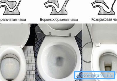 On a photo of a design of bowls of toilet bowls. On a photo of a design of bowls of toilet bowls.