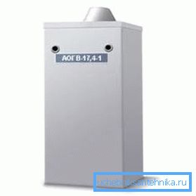 On the photo - boiler AOGV 17,4 (M) Eurosit