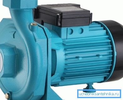 In the photo we see a normal fecal pump.
