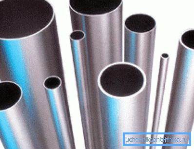 In the photo: stainless steel is an excellent material, but its cost is very high. In the photo: stainless steel is an excellent material, but its cost is very high.