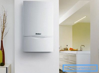 In the photo - single-circuit gas boiler In the photo - single-circuit gas boiler