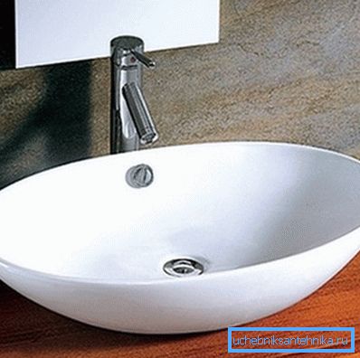 On the photo is the oval bowl of the washstand.