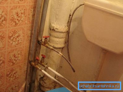 In the photo - water supply in the apartment. 15 mm is the most commonly used diameter. In the photo - water supply in the apartment. 15 mm is the most commonly used diameter.