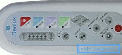 The photo shows a remote control panel. The photo shows a remote control panel.